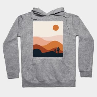 Arizona desert  sun  , desert climate , sun and sand ,cactus ideas, cactus not a hugger, sand mountains , orange moon Hoodie